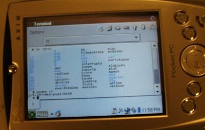 Linux  Axim X5
