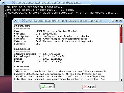Knoppix AutoConfiguration