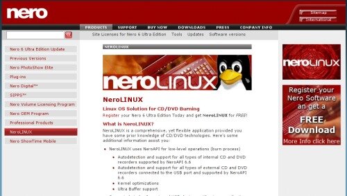 NeroLINUX:   ?