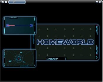 Скриншот из Homeworld под Linux