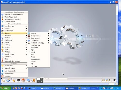 Topologilinux  MS Windows