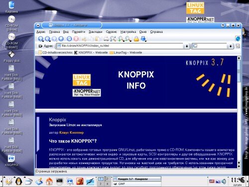  Knoppix 3.7