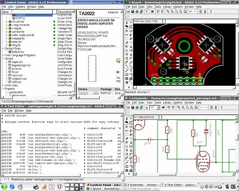 EAGLE Layout Editor